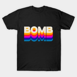 4 Letter Words - Bomb T-Shirt